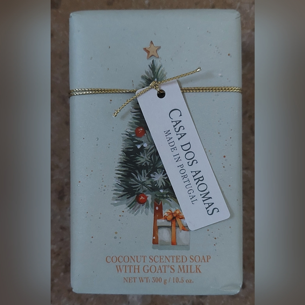 Coconut Scented Soap with Goat's Milk - Cream
